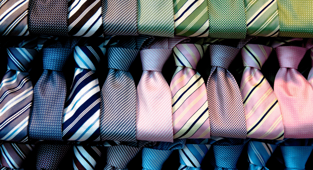 Krawatte (Seidenkrawatte) - bluu - EU