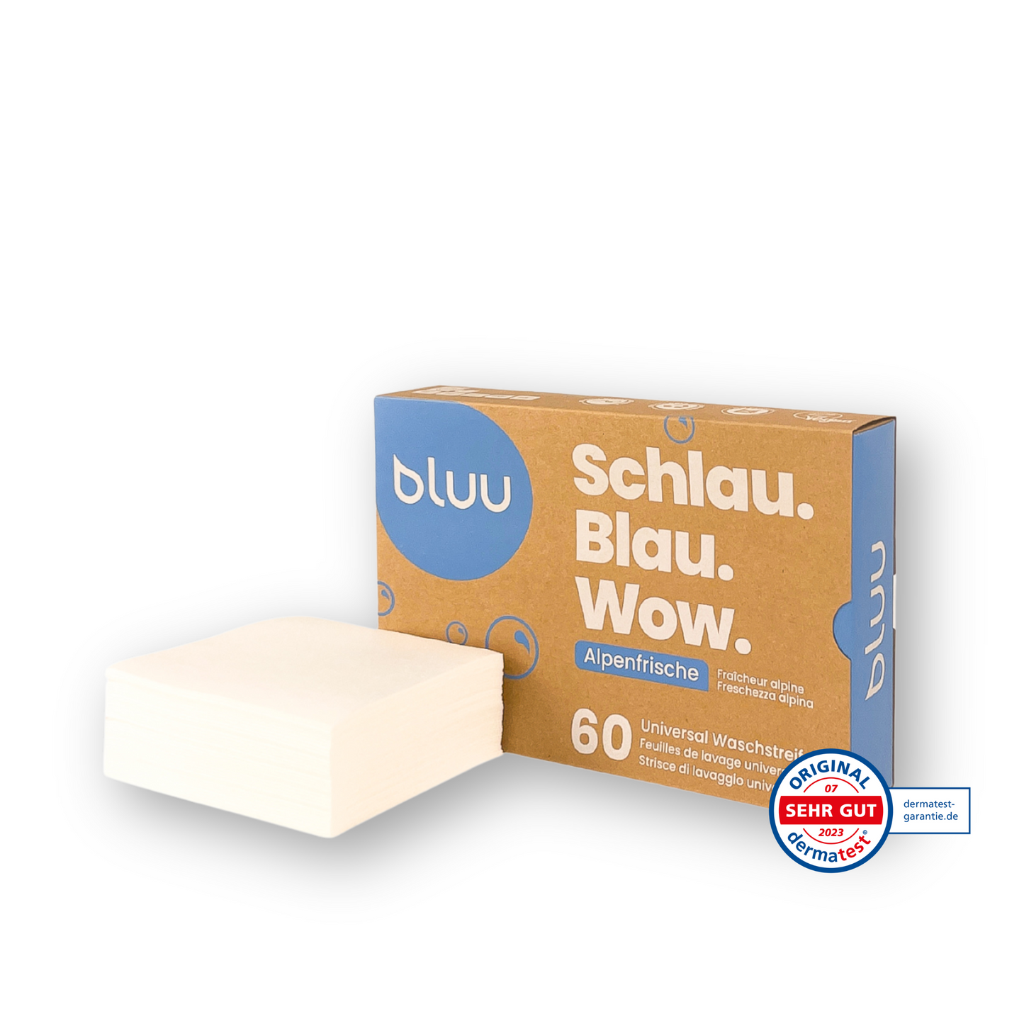 bluu Waschstreifen