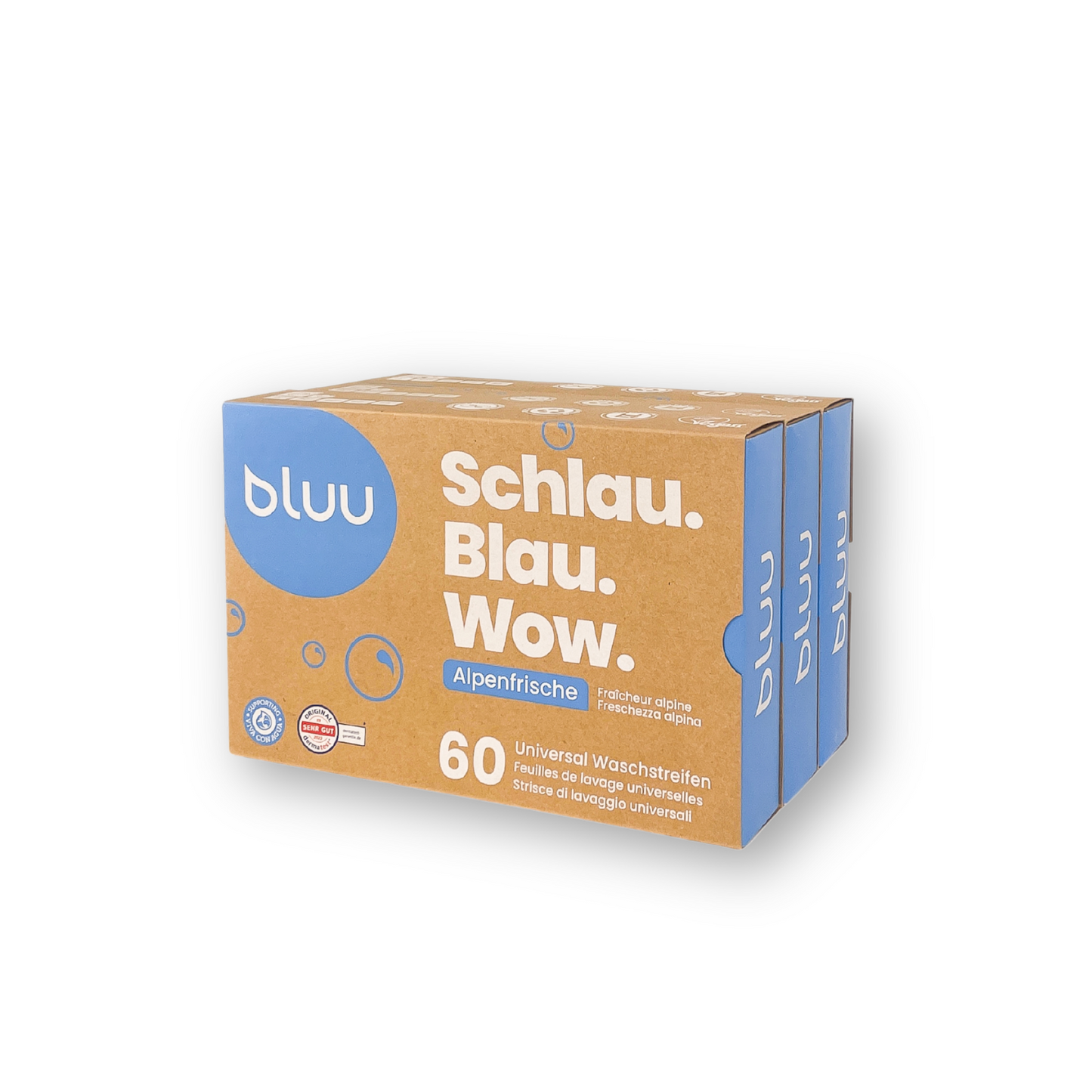 bluu Waschstreifen
