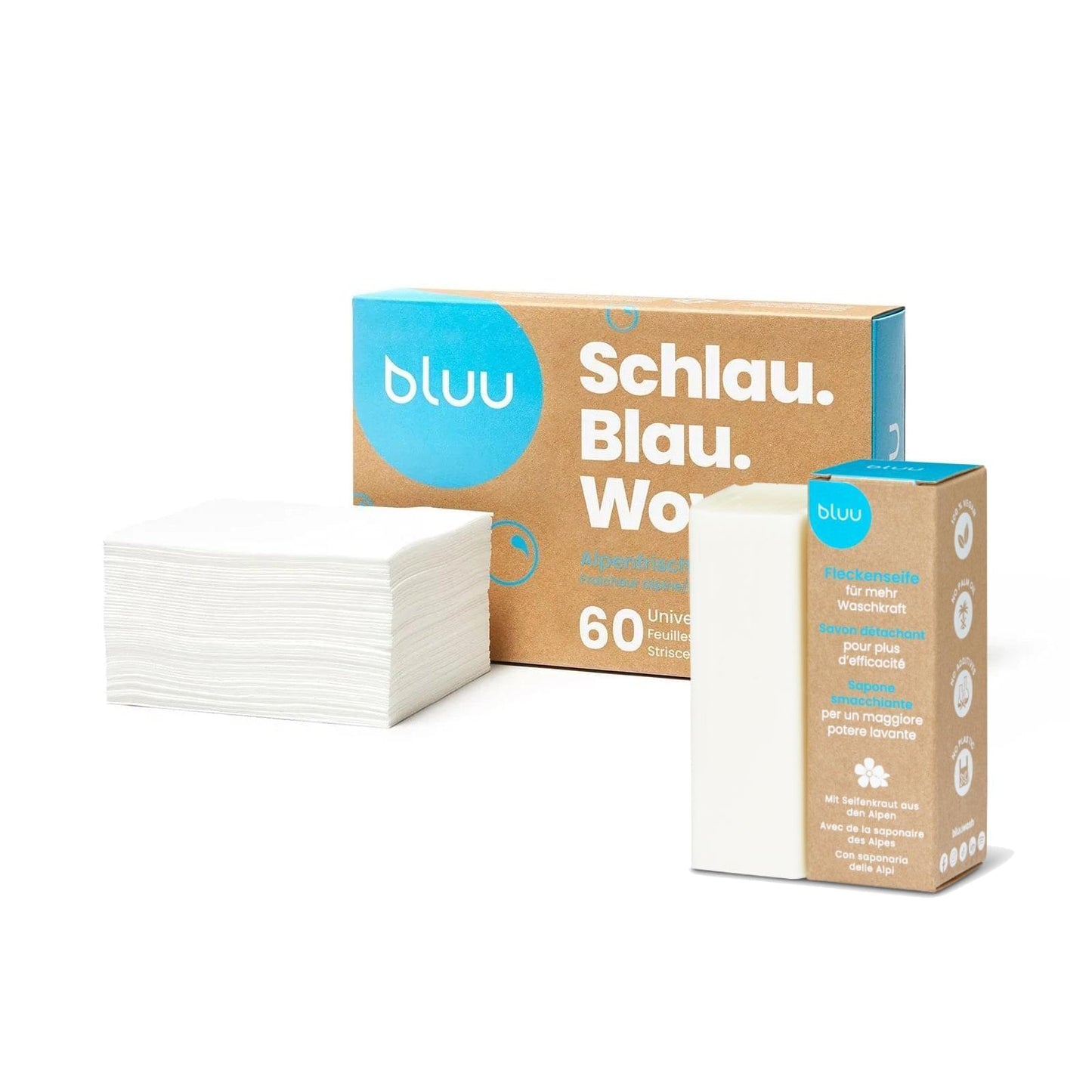 bluu Waschhelfer Trio-Set