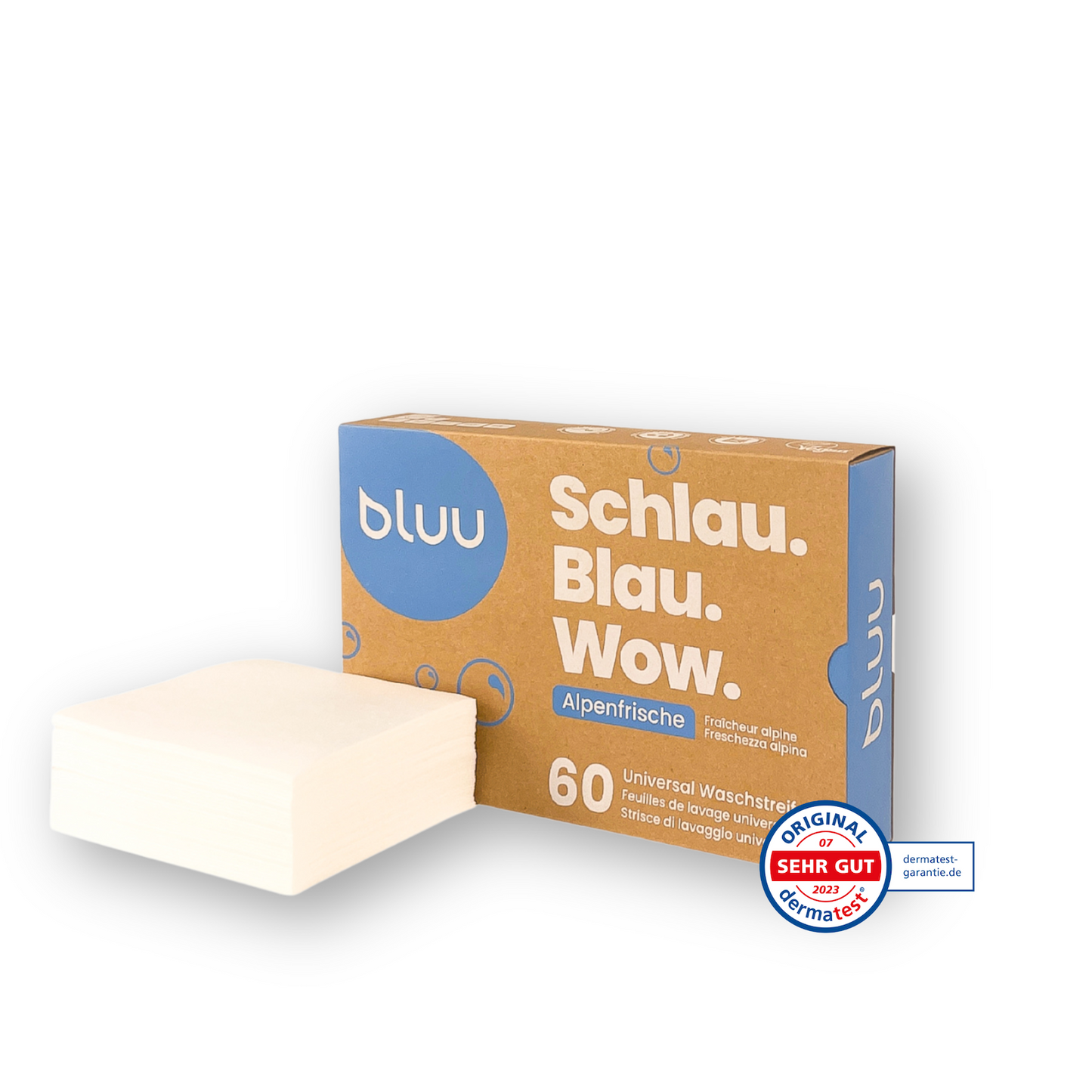 bluu Waschstreifen
