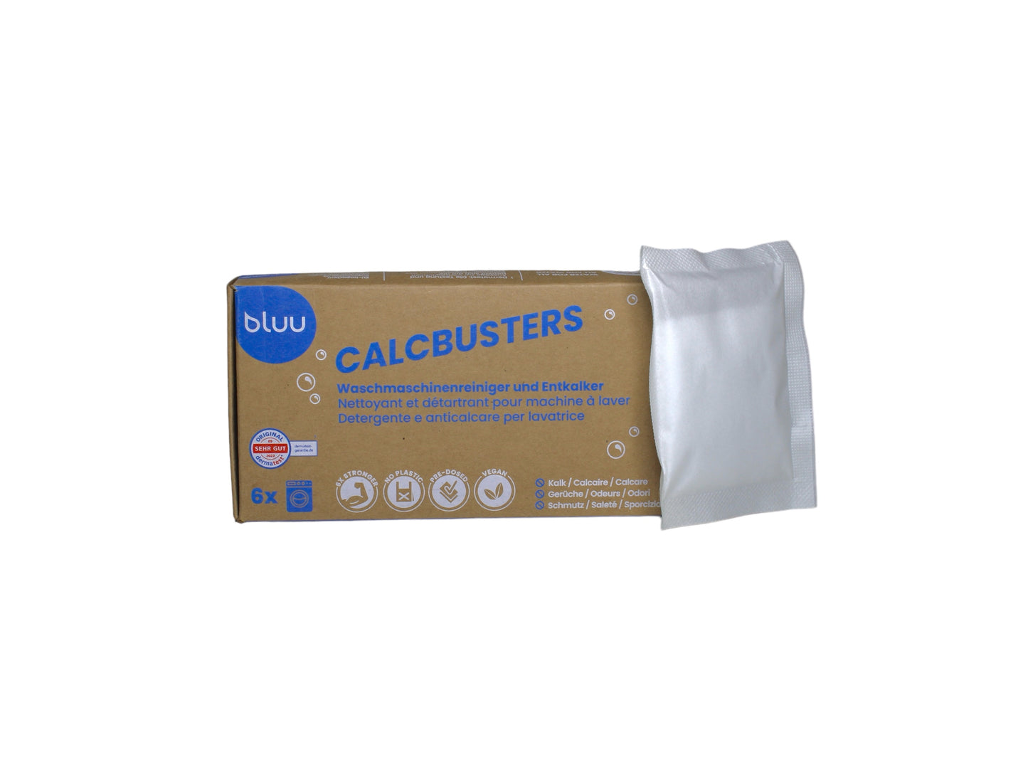 bluu calcbusters - Waschmaschinenreiniger & Entkalker