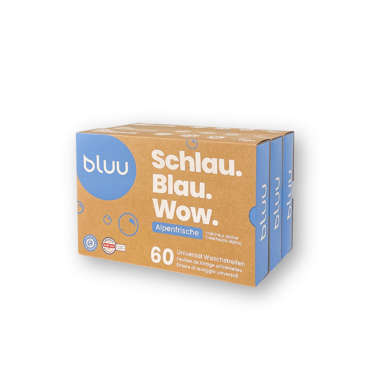 bluu Waschstreifen